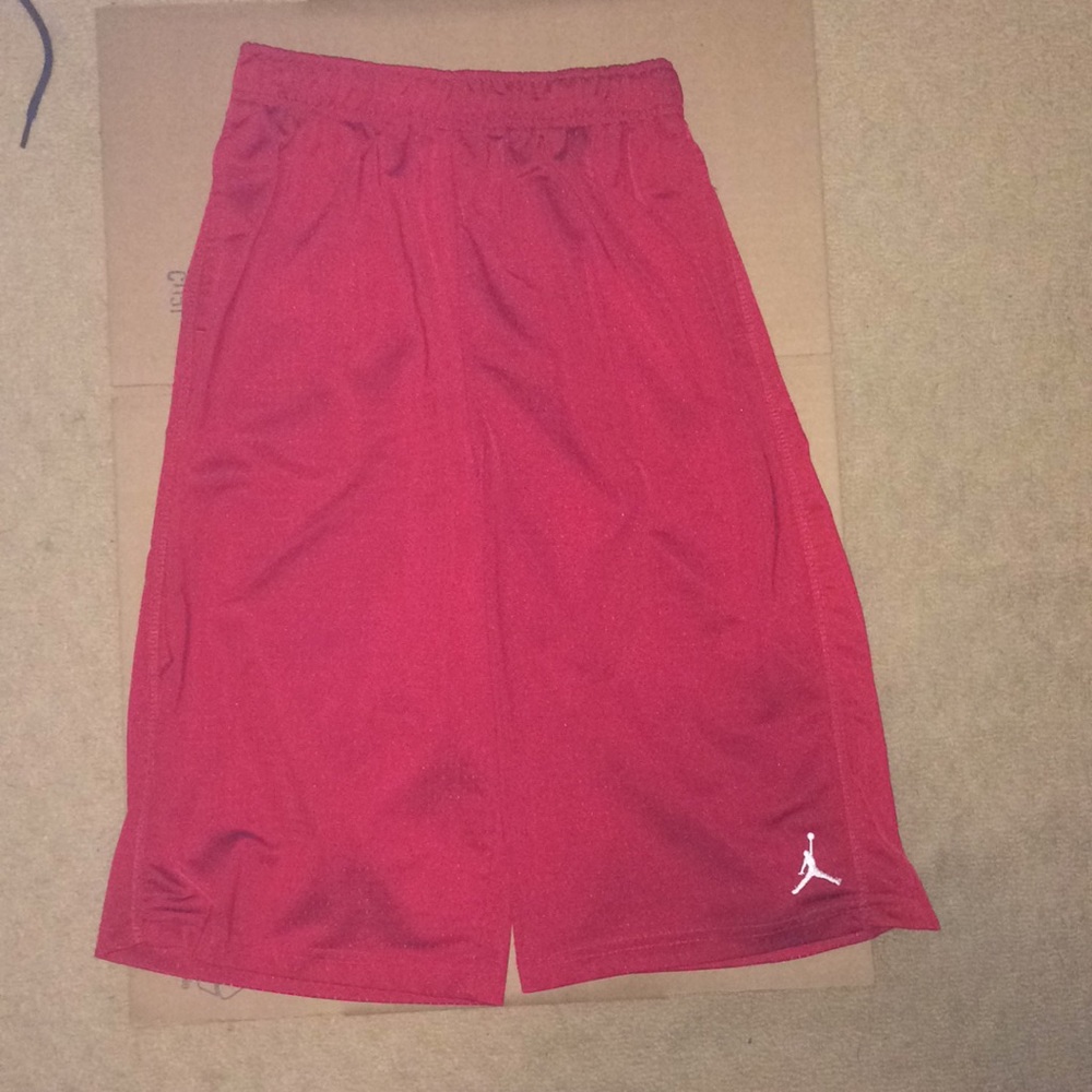 Jordan Brand Basketball Shorts Team Red YXL